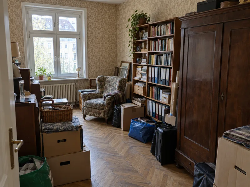 Wohnungsauflösung – vorher